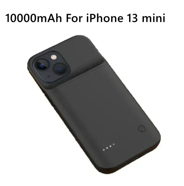 10000Mah  Battery Charger Case For iphone 14 Plus 15 Pro 12 Pro Max 11 Pro X XS XR XS Max 6 6S 7 8 Plus Battery Case Pow