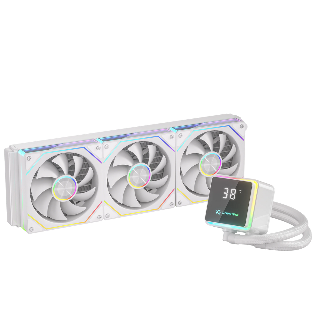 X-GAMERX M240 M360 Liquid Cooling ARGB Dynamic Light Synchronization Thermal Display Integrated Water Cooling Radiator
