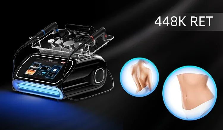3 in 1 448KHZ RF Tecar Therapy RET CET Diathermy Body Sliming Machine Pain Relief Skin Tightening INDIBA Deep Care 2026