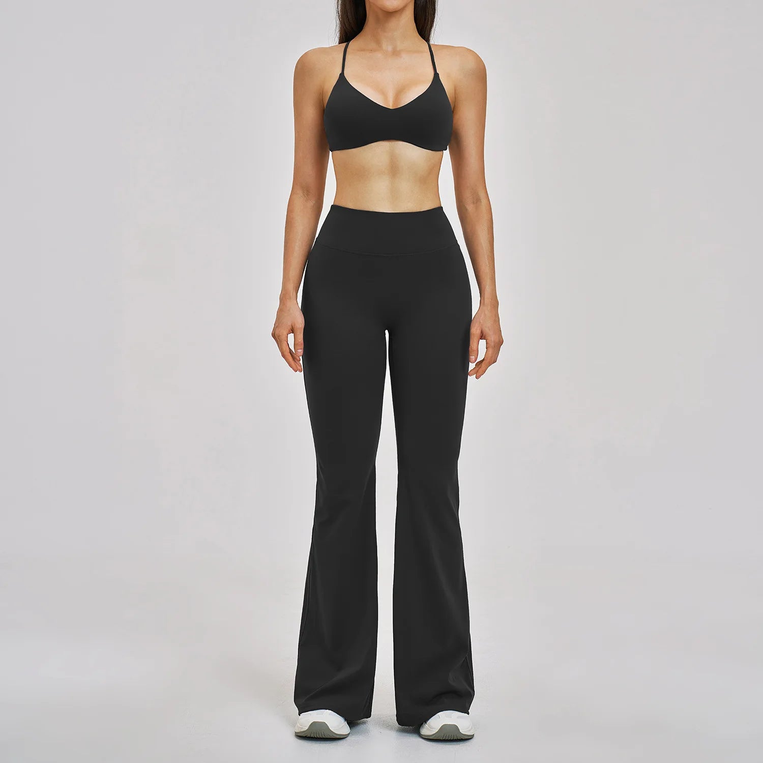 Yoga Set 2PCS Women's Clothes Sports Outfits Fitness Tracksuit Gym Shockproof Workout Clothing Female Fitness Suit Athletic Wear