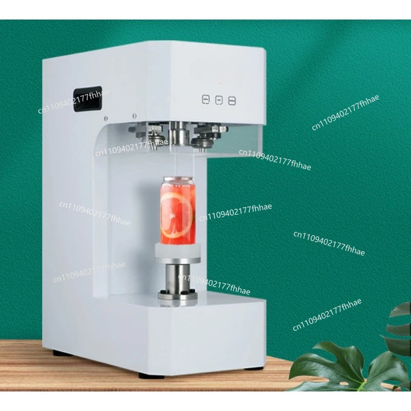 Automatic Can Sealing Machine Non-rotating Type Will Not Spill Intelligent Milk Tea Beverage Bottle Aluminum Can Beer