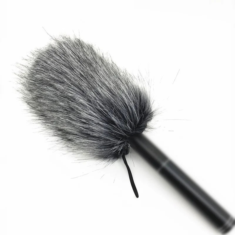 MF2 Furry Windscreen Wind Cover Microphone Windscreen Foam Cover 9-24cm for Mic Windproof Wind Screen Mic Windscreen