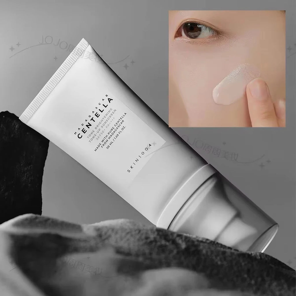SKIN1004 Centella Hyalu Cica Water Fit Sun Serum SPF50 PA++++ 50ml Serum Like Texture Non Greasy Dewy Finish Korean Skincare