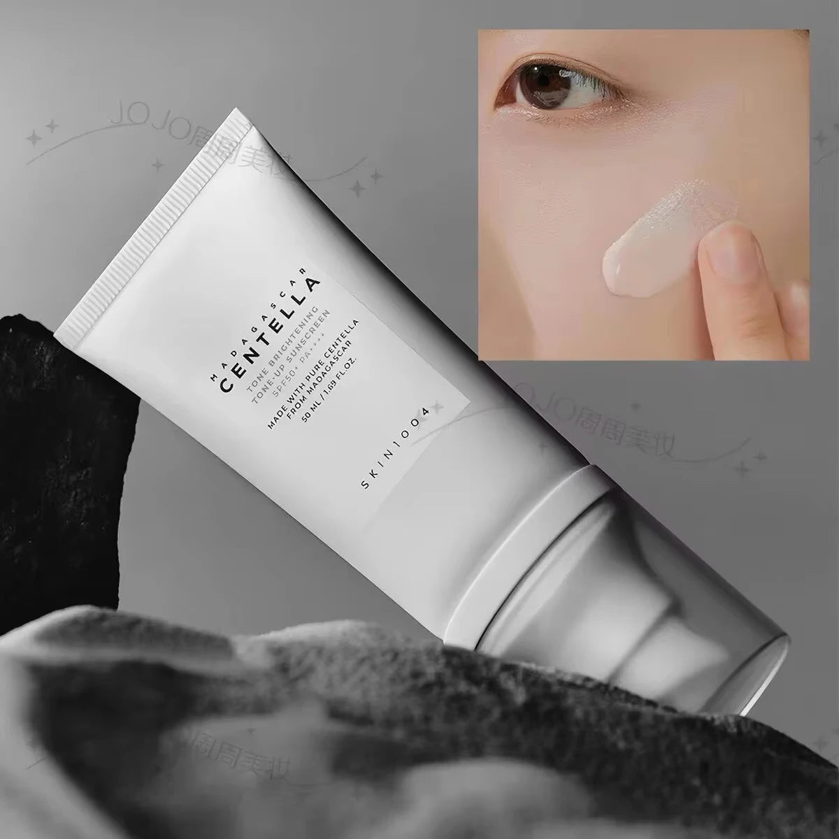 SKIN1004 Centella Hyalu Cica Water Fit Sun Serum SPF50 PA++++ 50ml Serum Like Texture Non Greasy Dewy Finish Korean Skincare
