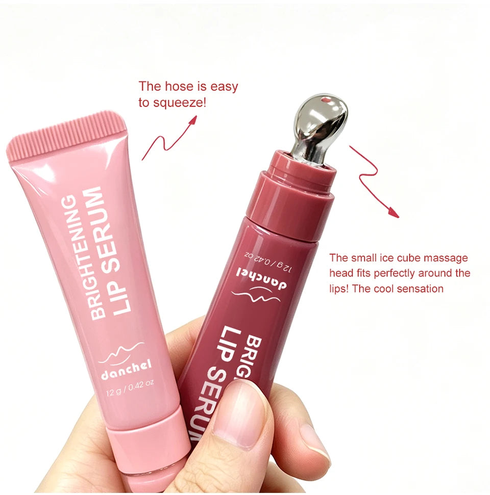 Moisturizing Lip Lotion Essence Volumizing Lip Glaze Women's Moisturizing and Moisturizing Natural Lip Gloss Hydrating Lip Gloss