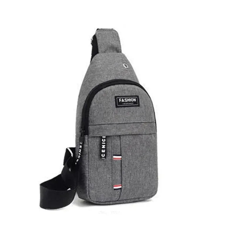Men Waterproof Large Capacity Fanny Pack, Adjustable Strap Crossbody Bag for Outdoor Travel Hiking Cycling Casual Daily Supplies