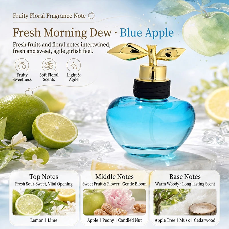 Creative Butterfly-shaped Perfume 35ml Citrus Vanilla Jasmine Luxury Eau De Toilette Women's Long-lasting Charming Fragrance