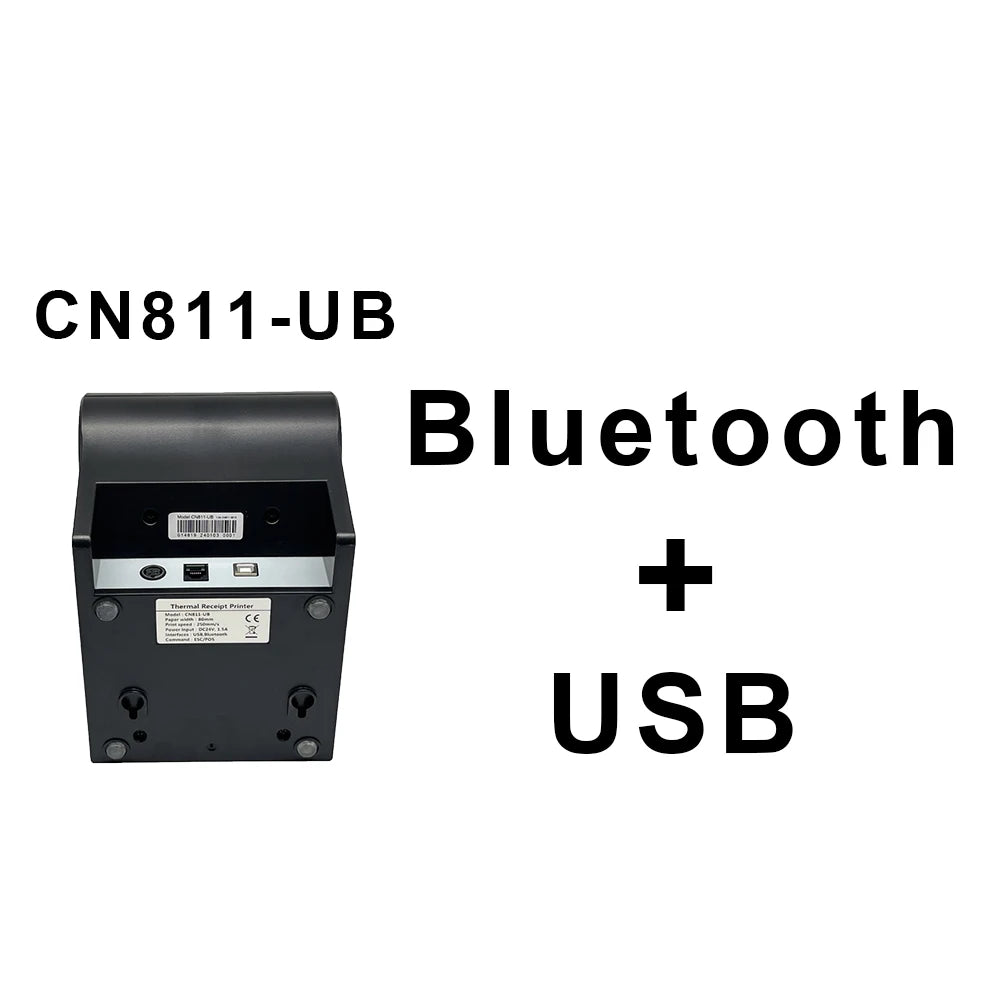 Hot Sale 80mm Thermal POS Receipt Barcode QR Code Printer for Retail Bill Invoice Printing Machine with Cash Drawer