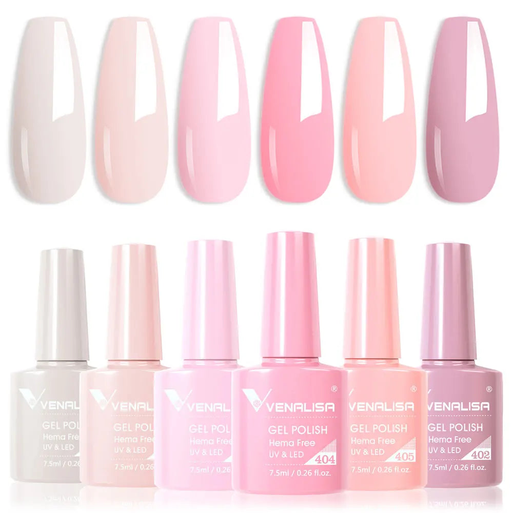 Venalisa Nail Gel Polish Fall Nail TPO FREE Long Wear Semi Permanent Soak Off UV LED Gel Nail Polish Gel Lacquer