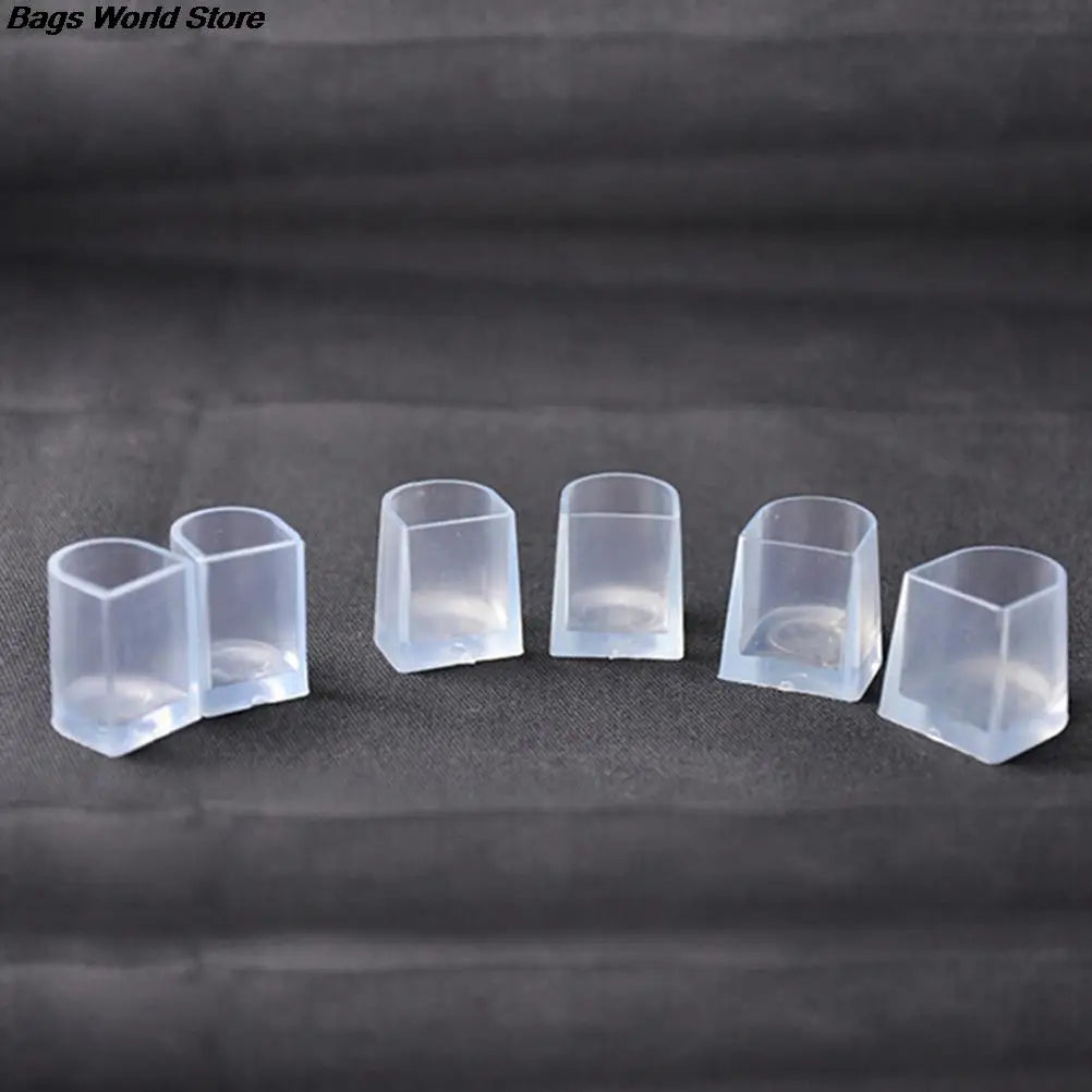 2pcs High Heel Protectors Latin Stiletto Dancing Covers Heel Stoppers Antislip Silicone High Heeler for Wedding Shoes 3Sizes