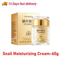 Snail Face Cream Collagen Firming Fade Fine Lines Eye Massage Roller  Reduce Wrinkles Eye Bags Korean Skin Care Product