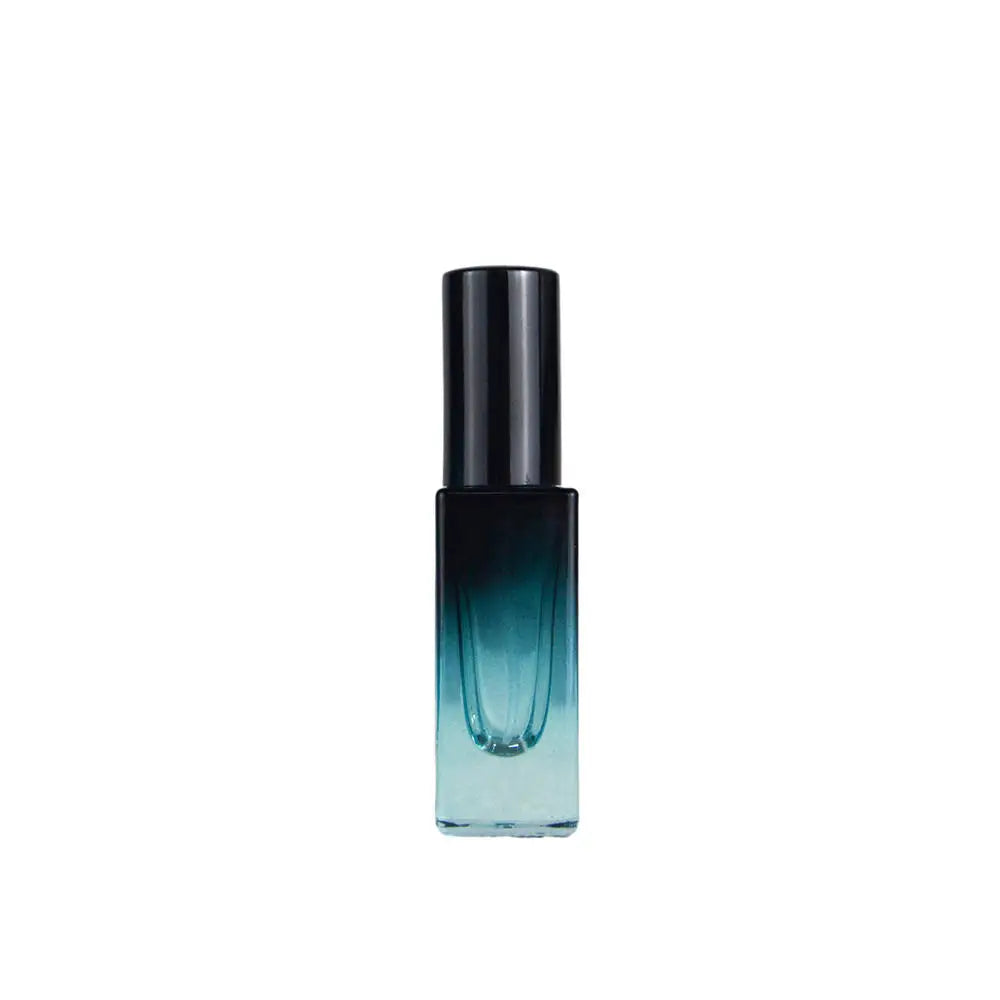 Gradient Blue Perfume Bottle 5ml 9ml 20ml Empty Glass Parfume Atomizer Travel Cosmetic Refillable Spray Bottle Sample Vials