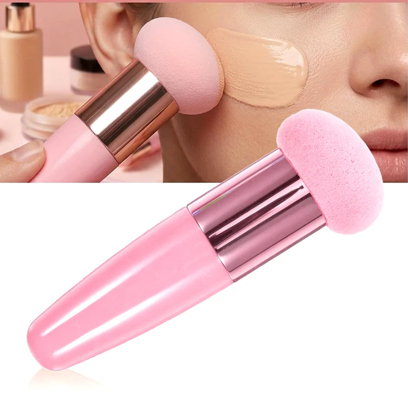 New Mushroom Head Makeup Brush Puff Beauty Makeup Sponge With Handle Make-up for Fashion Women Professional Makeup Tools Puff