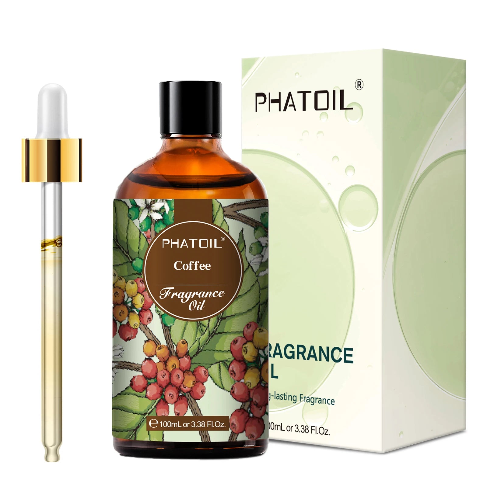 PHATOIL 100ml Oud Warmth Fragrance Oil For Diffuser Aromatherapy Warm Santal Vanilla Amber Black Orchid Aroma Fragrance Oils