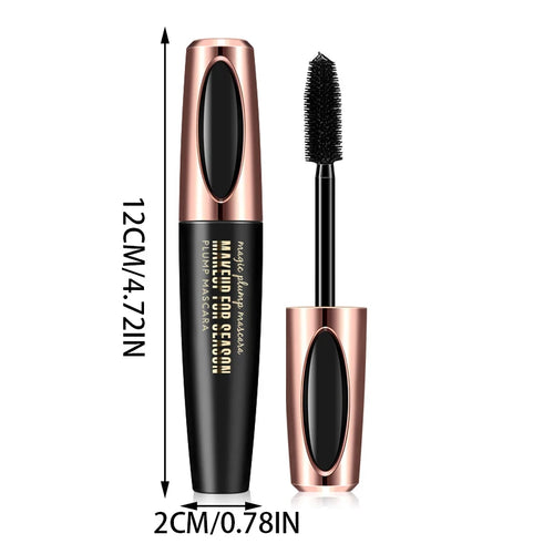 1 8-day Silk Fiber Eye Black Waterproof and Sweat Proof Thick Slim Curly Durable Black Extension