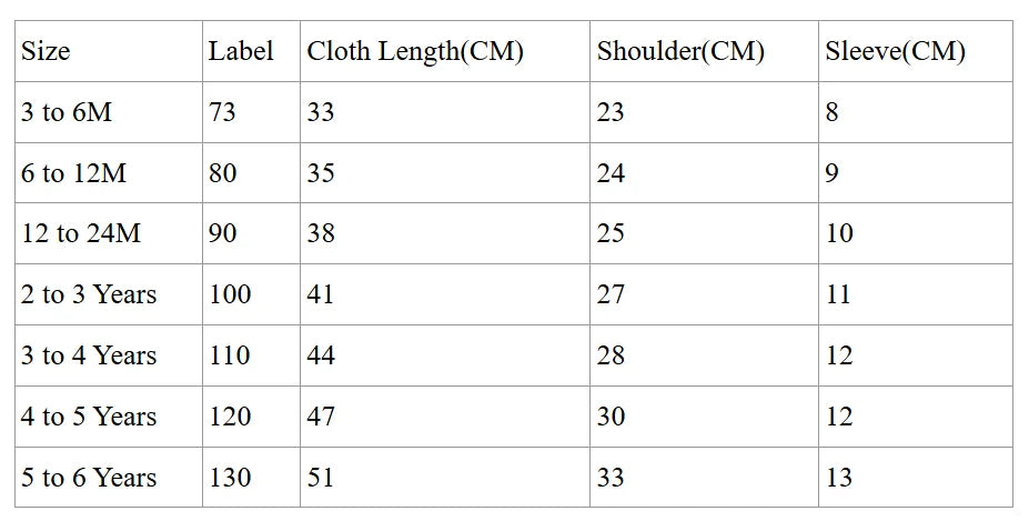 Baby Summer T-shirts Kids Toddler Children's Clothing Cartoon Print Cotton Tee Tops Boys and Girls Clothes