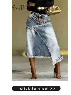 SHENGPALAE Women Denim Jumpsuit Spaghetti Strap Wide Leg Ripped Frayed Pocket Street Washed Autumn 2026 New 05E03276