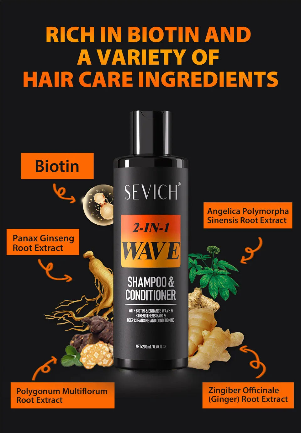 Biotin Wave Pomade For Deep Waves 360 Strong Hold Hair Styling Cream Wavy Hair Oil With Brush Waves Cream For African Black Men