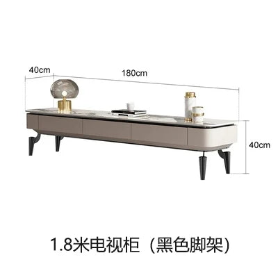 Modern Italian Tv Stands Design Drawers Style Premium Tv Table Luxury Trendy Elegant Muebles Para Hogar Living Room Furniture