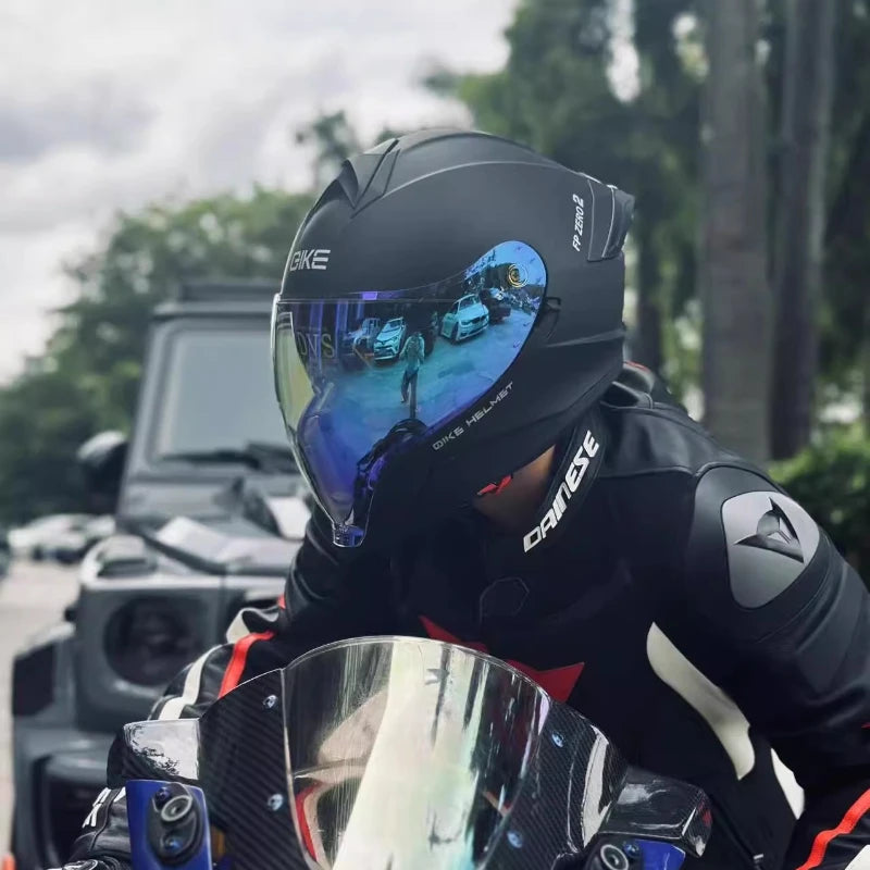 Motorcycle Flip Up Helmet Dual Sunvisor DOT Cascos Full Face Helmet for Adventure Motorcycle Street Sport Bike Helmet  M-XXL