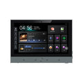 Home 7 inch touch screen Android 11 system 2 zone audio in wall amplifier built-in ZIGBEE gateway TUYA Smart music control panel