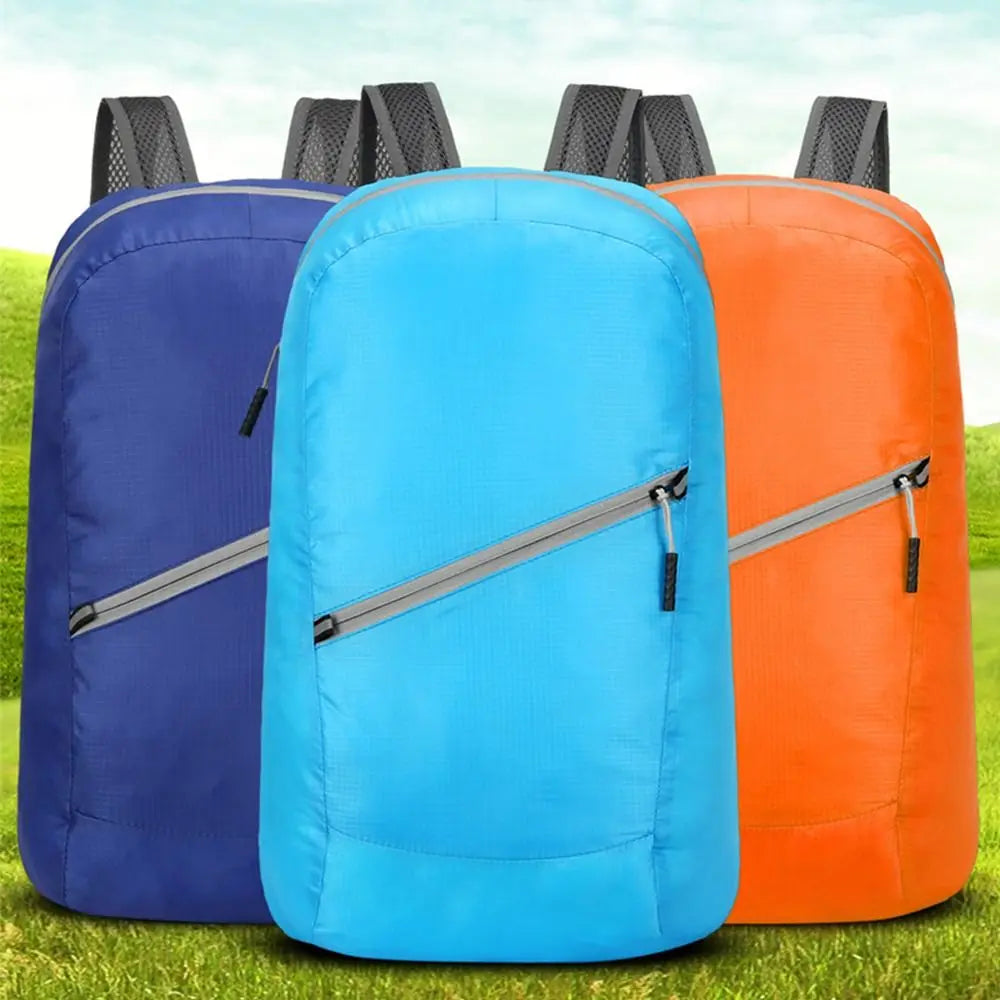 Ultralight Portable Camping Hiking Waterproof Travel Women Mini Travel Backpack Foldable Men Backpack Lightweight Nylon Bag