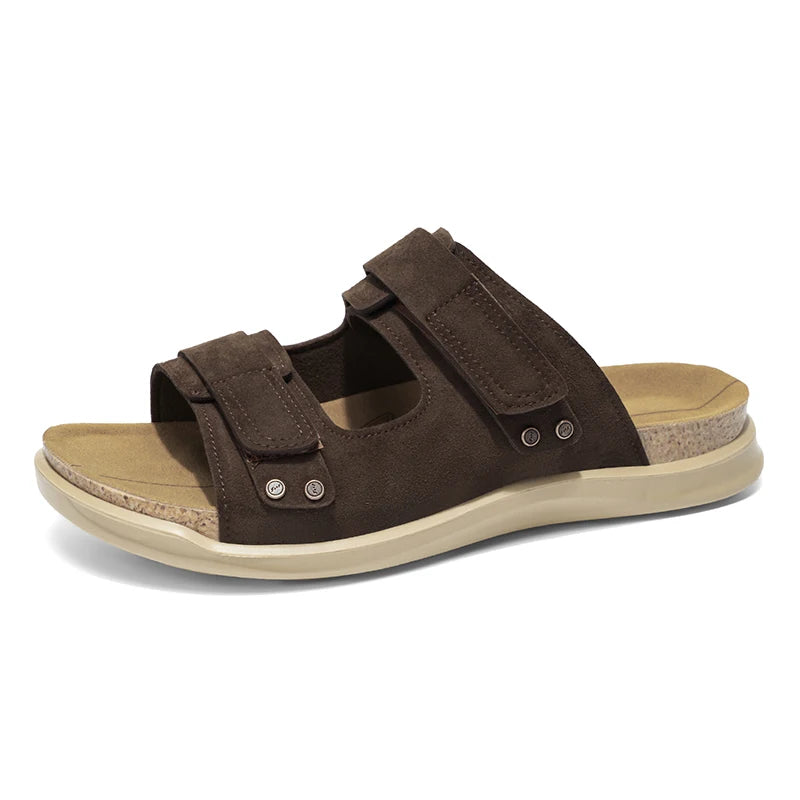 Sandals Breathable Soft Flat Shoes Men Slippers Breathable Casual Shoes for Men Beach Sandals Summer Fashion Shoes Luxury