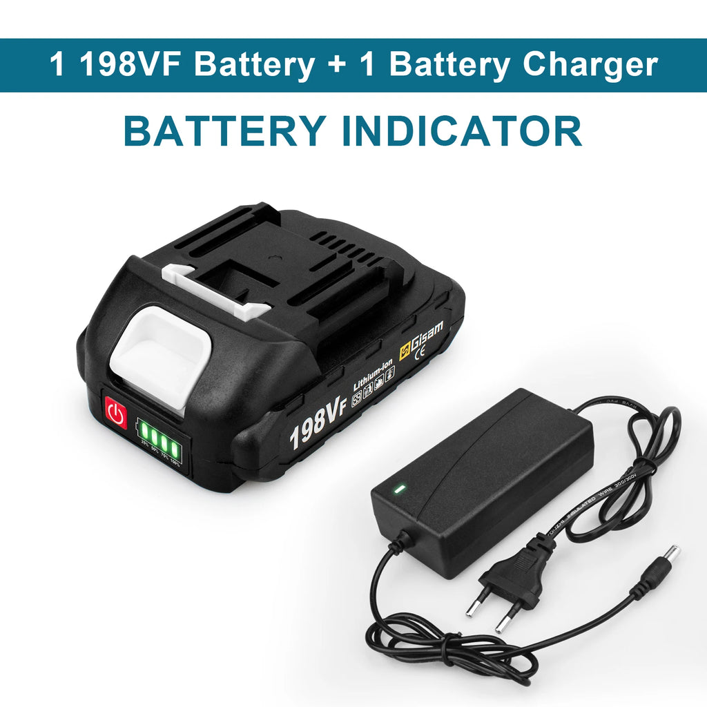 18V Rechargeable Lithium Ion Battery 22500mAh 15000mAh Lithium Battery With Battery indicator For Makita Power Tools Battery