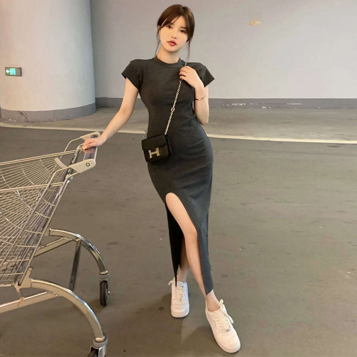 SWEETOWN Spicy Girl Short Dress 299 Choose Any Style Simple Style Spring Summer Autumn City Commute Ladies Fashion Dress