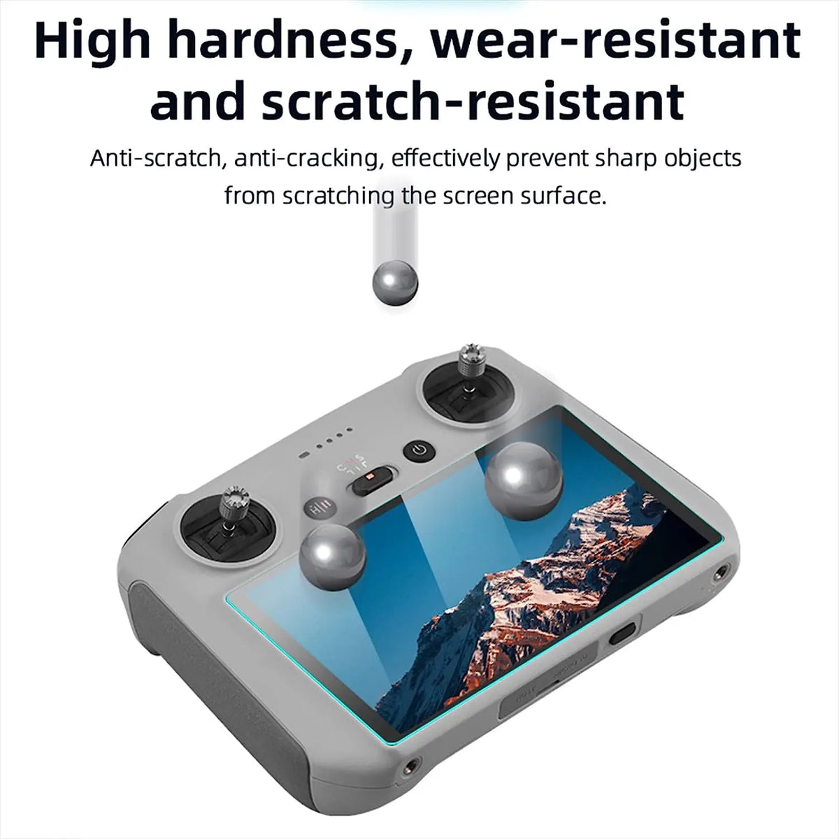 Protective Film for DJI Mini 3 Pro HD Glass Screen Protector Hardness Anti-Scratch Screen Film RC Remote Controller Accessories