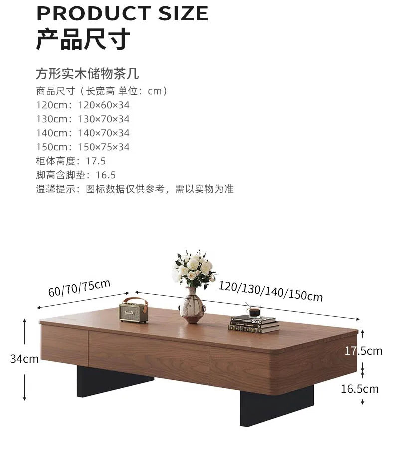 Modern Luxury Coffee Table Aesthetic Minimalist Trendy Coffee Tables Design Storage Mesa De Centro Sala Living Room Furniture