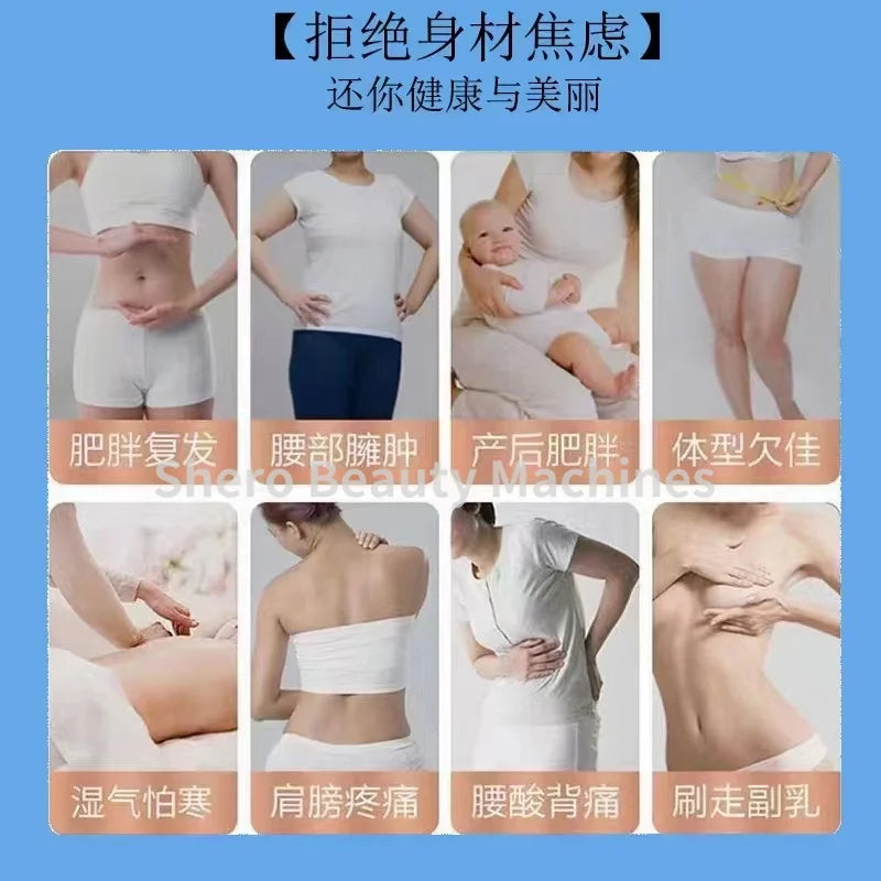 4 In 1 Vacuum Cavitation Machine Body Shaping Massage Lift Cellulite Removal Fat Burning Body Slimming Machine For Weight Loss