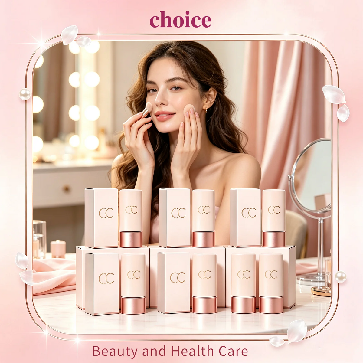 CC Cream Color Correcting Tinted Serum Self Adjust Skin Tone Lightweight Natural Smooth Nude Makeup Gentle Coverage Foundation