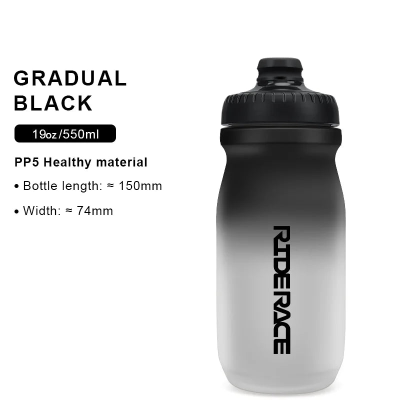 Cycling Water Bottle PP5 Taste-Free Lightweight Outdoor Sports Squeeze Kettle Bicycle Water Bottle Portable Bike Drink Cup
