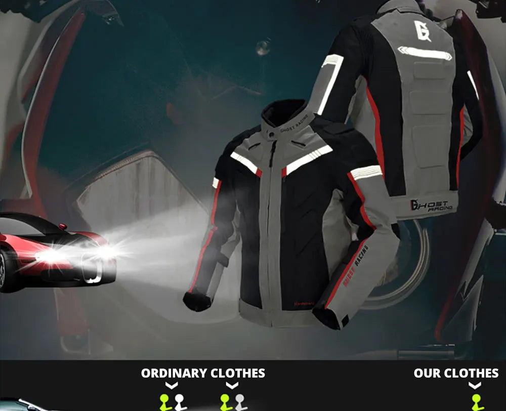 Winter Warm Motorcycle Jacket Cold-proof Waterproof Motorbike Motocross Riding Jacket Men's Chaqueta Moto Protective Gear M-5XL