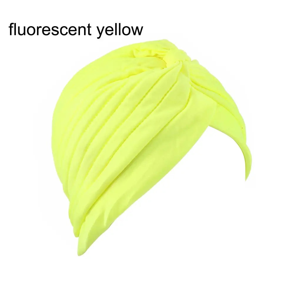 Women Head Wrap Ladies Head Cover Stretchy Turban Muslim Hat Bandana Scarf Hair Loss Chemo Cap Headwear