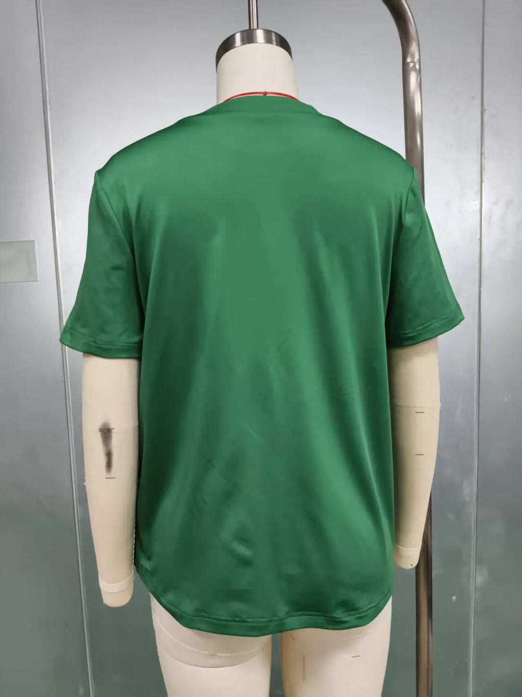 Fashionable Short Sleeve T-Shirt Women's Slim Fit Solid Color Summer 2026 Casual round Neck Polyester Blend Top