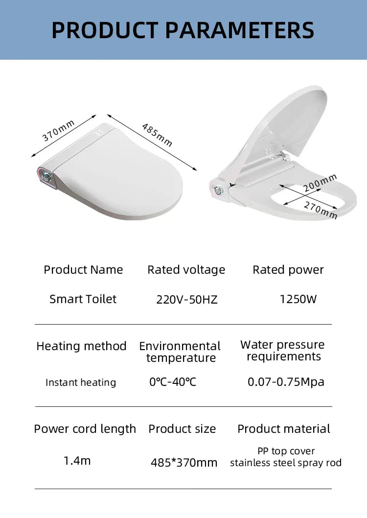 App Inteligente Cleaning Smart Flip Toilet Inodoros Japones WC Bidet Toilet Auto Sensor Toilette Japonaises Electric Toilet Lid