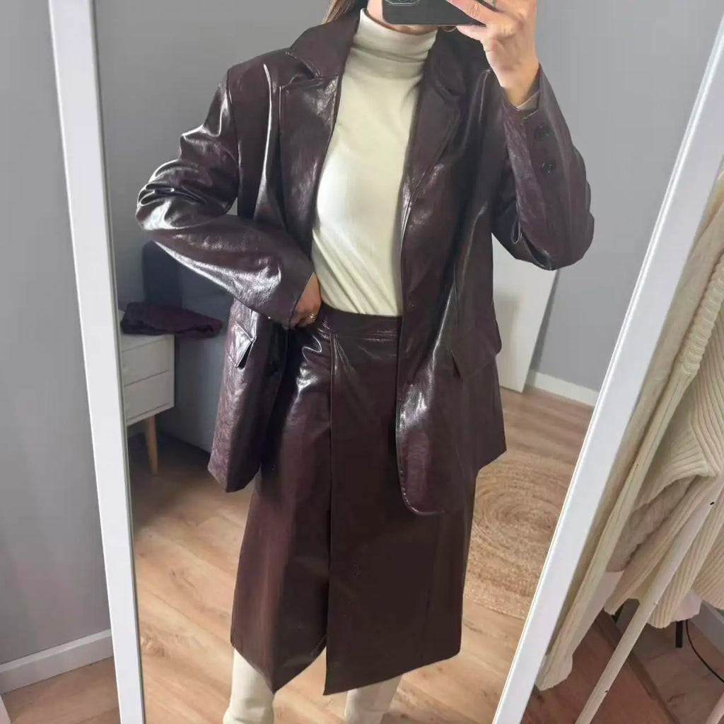2025 Fall / Autumn Winter New Women Fashion  Basic Jacket Basic Blazer