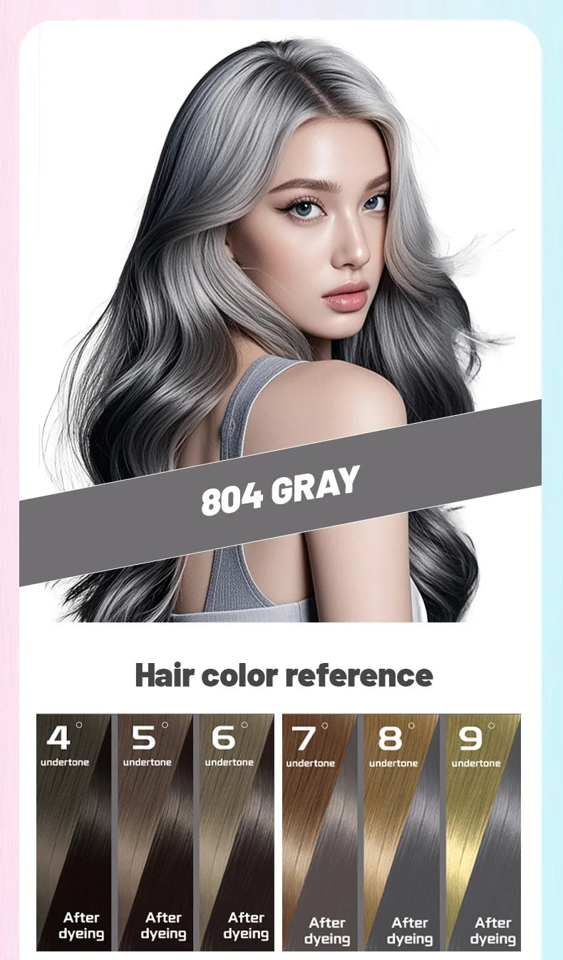 200ml plant-based hair dye, long-lasting color, easy to apply, covers gray hair, repairs damaged hair, and is easy to color.