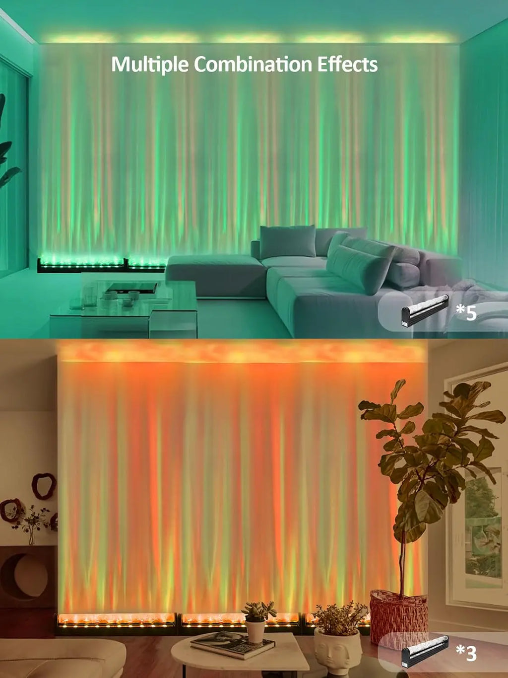 Ocean Wave Aurora Projector Lamp | Game Room/Bar/Man Cave/Stage Show
