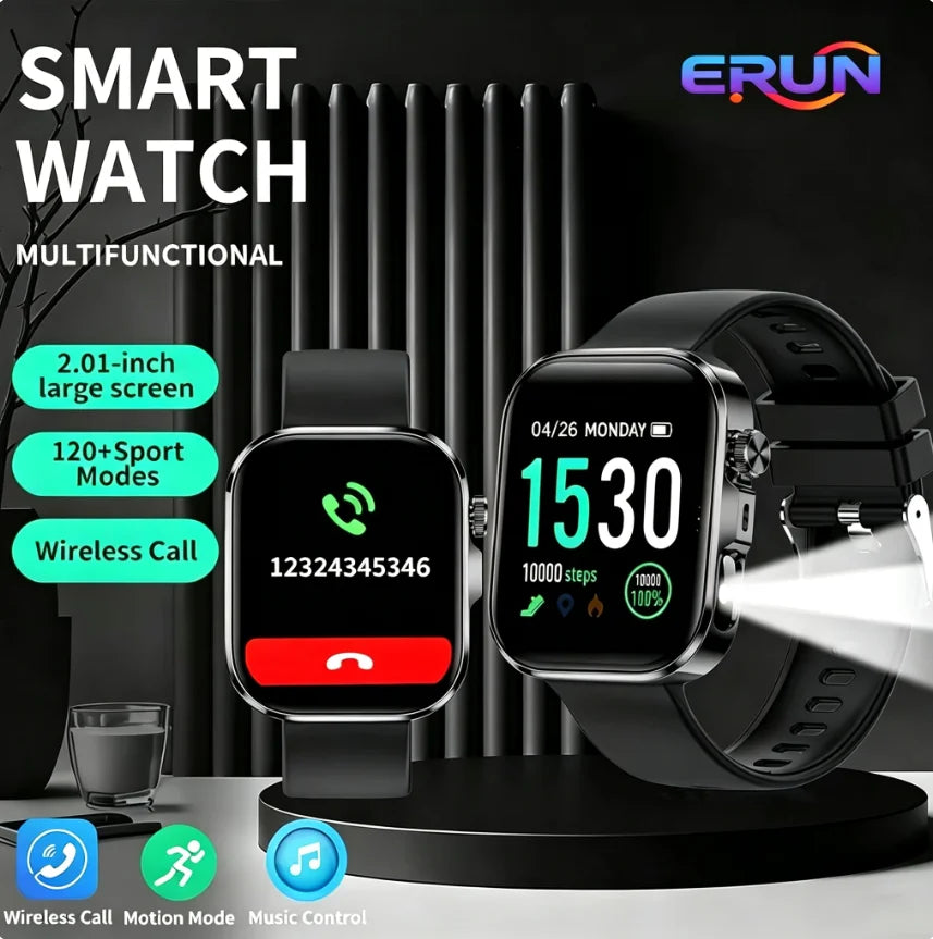2026 New Smartwatch, Unisex | Valentine's Day Gift - Wireless Calling/Texting/Multiple Sports Modes/Remote Camera Control/Fitness Tracker, Compatible with iPhone and Android, USB Charging, Silicone Strap, Smart Connectivity,