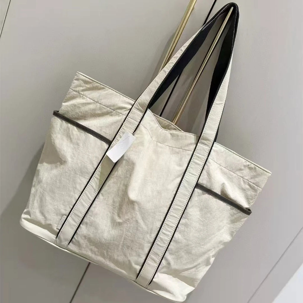 Lemon Casual Yoga Sports Single Shoulder Bag multi-pocket waterproof canvas bags 20L large capacity yoga tote bag handbag
