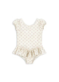 Baby Swimwear KS Brand 2026 New Summer Girls Swimsuit Cute Cherry Kids Baby Outfit Set Holiday Beach Bikini Children Clothing
