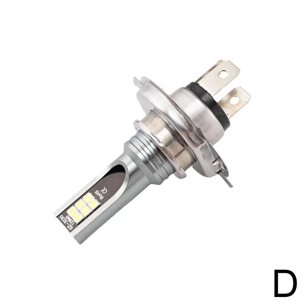 H1/H3/H4/H7/H11 LED Headlight Bulb Beam 12V 12W High Power LED Car Light Headlamp 6000K Auto Headlight Bulbs 12000LM