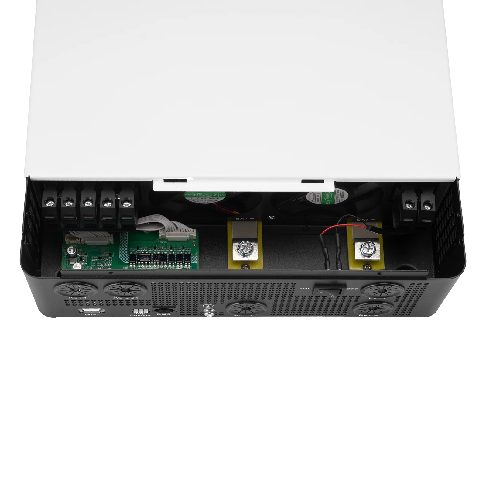 4kw Hybrid On-Grid Off-Grid Solar Inverter System WIFI GPRS Pure Sine Wave Single Phase Output 220V String Inverter