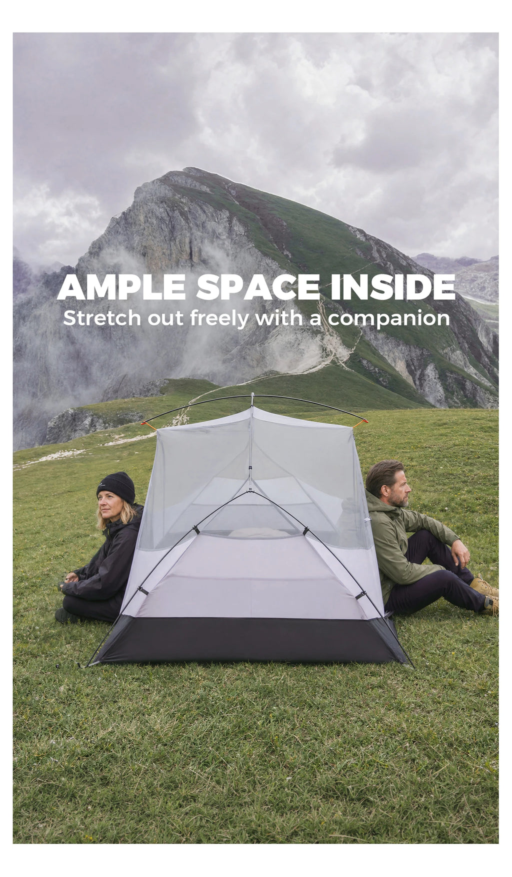 Naturehike Tent Mongar BASE/PRO/UL 1 2 3 Person Tent Ultralight Outdoor Camping Tent Waterproof Hiking Backpacking Tent Awning