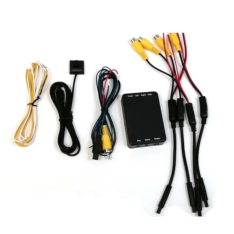 360° Panoramic Camera HD Rear /Front /Left /Right Car Camera With 4 Way Control Box System Surround View Cameras For Car Radio