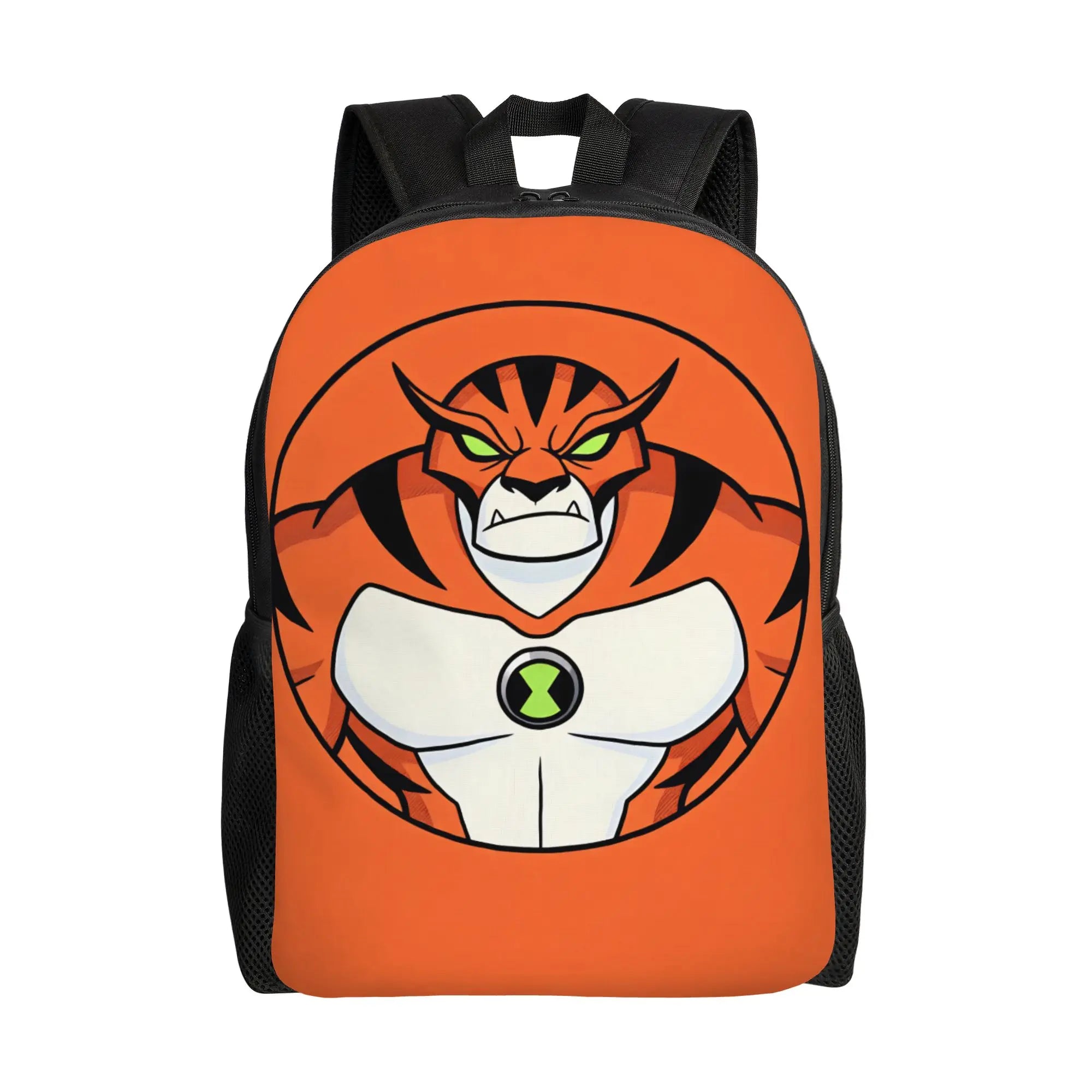 Ben 10 Cartoon Animation Backpack Male  Pattern Backpacks Polyester Kawaii School Bags Daily Designer Rucksack