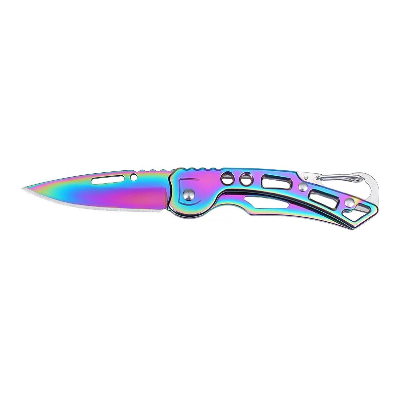 Multi-function Stainless Steel Folding Knife Katana Samurai Sabre Hanging Vegetable Fruit Knife Kitchen Gadgets Home Accessory